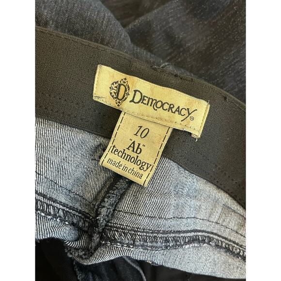 Democracy Jeans Women's Size 10 Slim Ankle Dark Wash Ab Tech - Picture 4 of 7
